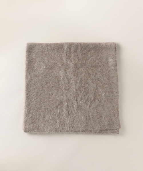 AP STUDIO（エーピーストゥディオ）の「【Soft Goat/ソフトゴート】stall（ストール/ショール・レディース・ベージュ・FREE）」の5枚目の写真