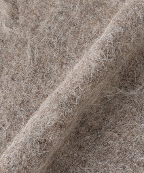 AP STUDIO（エーピーストゥディオ）の「【Soft Goat/ソフトゴート】stall（ストール/ショール・レディース・ベージュ・FREE）」の8枚目の写真