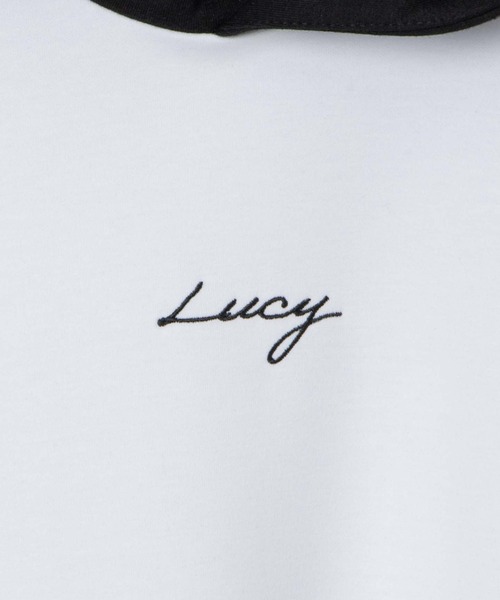 LUCY(ルーシー)の「LUCY/AIRFUNCTION刺繍プルパーカー(パーカー・メンズ・ブラック/ダークグレー/ホワイト・LARGE/MEDIUM)」の8枚目の写真