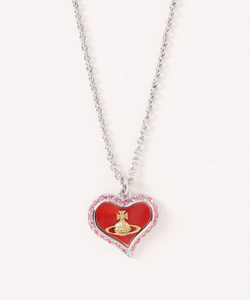 Vivienne Westwood（ヴィヴィアンウエストウッド）の「PETRA PENDANT（ネックレス・レディース・ラベンダー/ピンク/ブルー/レッド/ホワイト・FREE）」の3枚目の写真