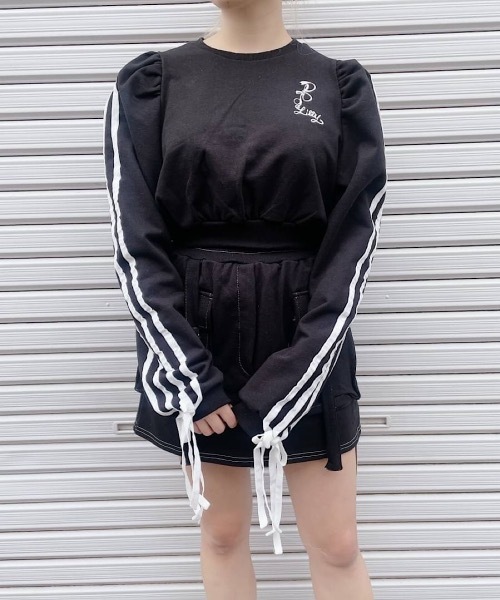 lilLilly（リルリリー）の「スウェットカーゴミニスカート（スカート