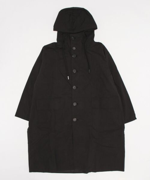 rovtski（ロフトスキー）の「BIGポケットフードコート（モッズコート・レディース・ブラック・FREE）」の19枚目の写真