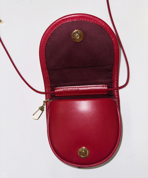 EDIT. FOR LULU（エディットフォールル）の「【ITTI×EDIT.FOR LULU】別注 ミニバッグ（ショルダーバッグ・レディース・ブラック/ブラウン/レッド/イエロー・FREE）」の10枚目の写真