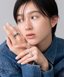 Casselini | Casselini(キャセリーニ)ハートビジューリング(リング)