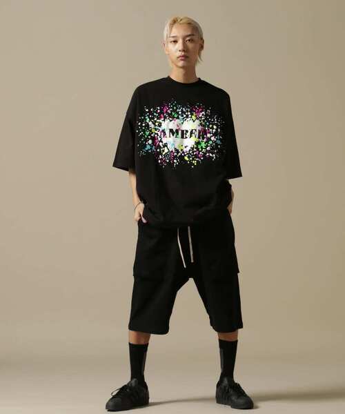DANKE SCHON（ダンケシェーン）の「DankeSchon/ダンケシェーン/AMBER FOAM RUBBER S/S TEE（Tシャツ/カットソー・メンズ・ホワイト/ブラック・MEDIUM）」の6枚目の写真