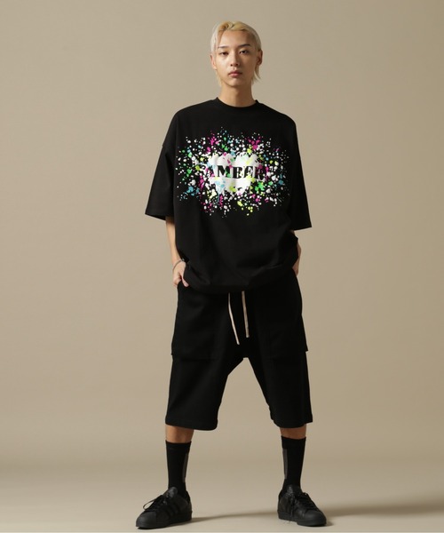 DANKE SCHON（ダンケシェーン）の「DankeSchon/ダンケシェーン/AMBER FOAM RUBBER S/S TEE（Tシャツ/カットソー・メンズ・ホワイト/ブラック・MEDIUM）」の4枚目の写真