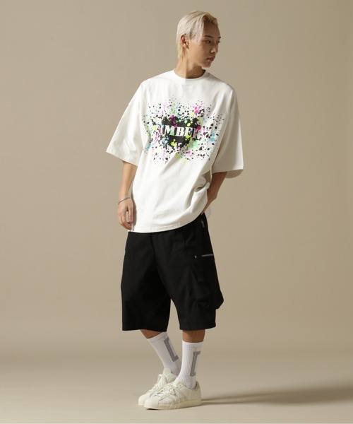 DANKE SCHON（ダンケシェーン）の「DankeSchon/ダンケシェーン/AMBER FOAM RUBBER S/S TEE（Tシャツ/カットソー・メンズ・ホワイト/ブラック・MEDIUM）」の3枚目の写真