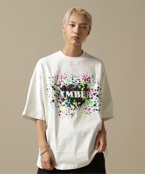 DANKE SCHON（ダンケシェーン）の「DankeSchon/ダンケシェーン/AMBER FOAM RUBBER S/S TEE（Tシャツ/カットソー・メンズ・ホワイト/ブラック・MEDIUM）」の21枚目の写真
