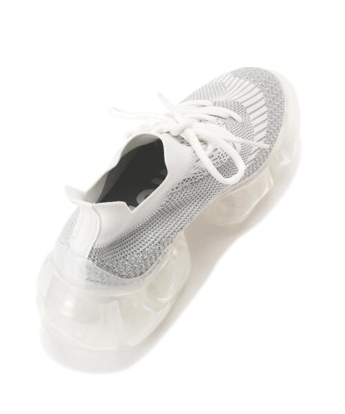 grounds MOOPIE WHITEGRAY スニーカー24cm grounds - MOOPIE [WHITEGRAY / CLEAR]｜ムーピー [ホワイト