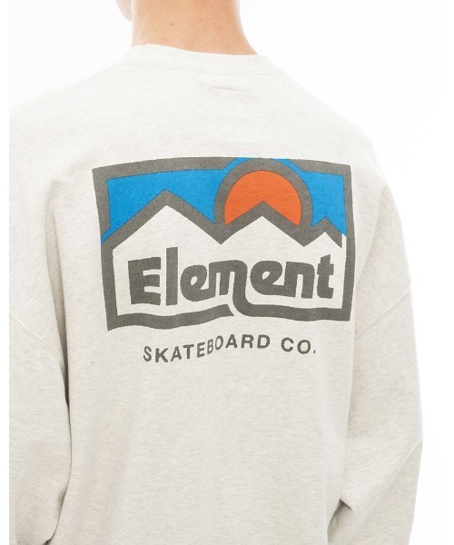 ELEMENT(エレメント)の「ELEMENT メンズ OUTDOOR CREW トレーナー/エレメントスウェットトレーナー(スウェット・メンズ・ブラック/アイボリー・LARGE/X-LARGE/MEDIUM)」の14枚目の写真