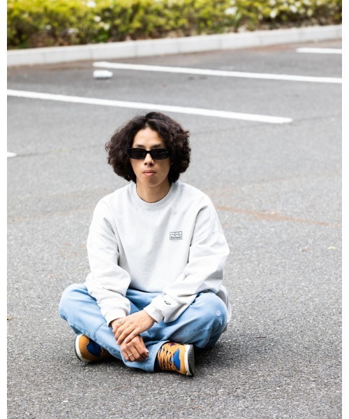 ELEMENT(エレメント)の「ELEMENT メンズ OUTDOOR CREW トレーナー/エレメントスウェットトレーナー(スウェット・メンズ・ブラック/アイボリー・LARGE/X-LARGE/MEDIUM)」の5枚目の写真