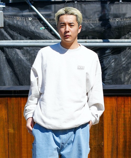 ELEMENT(エレメント)の「ELEMENT メンズ OUTDOOR CREW トレーナー/エレメントスウェットトレーナー(スウェット・メンズ・ブラック/アイボリー・LARGE/X-LARGE/MEDIUM)」の19枚目の写真