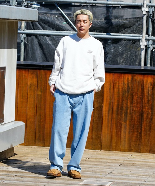 ELEMENT(エレメント)の「ELEMENT メンズ OUTDOOR CREW トレーナー/エレメントスウェットトレーナー(スウェット・メンズ・ブラック/アイボリー・LARGE/X-LARGE/MEDIUM)」の16枚目の写真