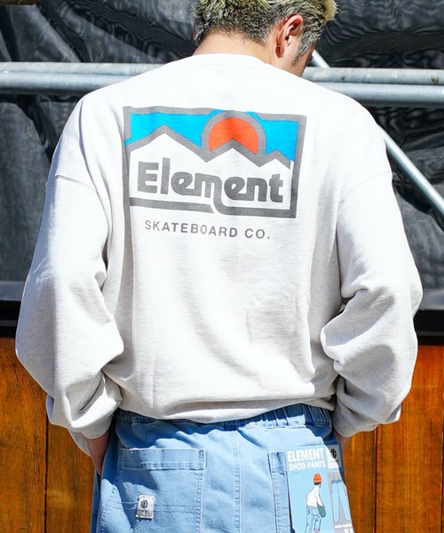 ELEMENT(エレメント)の「ELEMENT メンズ OUTDOOR CREW トレーナー/エレメントスウェットトレーナー(スウェット・メンズ・ブラック/アイボリー・LARGE/X-LARGE/MEDIUM)」の20枚目の写真