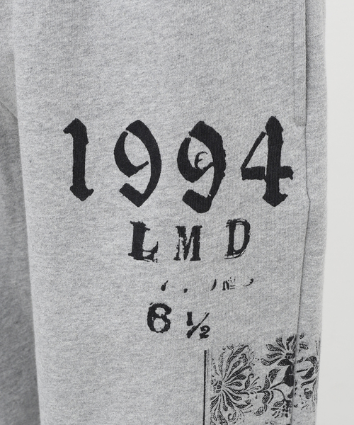 EDIFICE(エディフィス)の「【TEXTILE PAINT】スウェット パンツ(スウェットパンツ・メンズ・ブラック/グレー/ホワイト/レッド・MEDIUM/LARGE)」の13枚目の写真