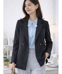 FRP（エフアールピー）の「エステルツイルWテーラードジャケット（テーラードジャケット）」