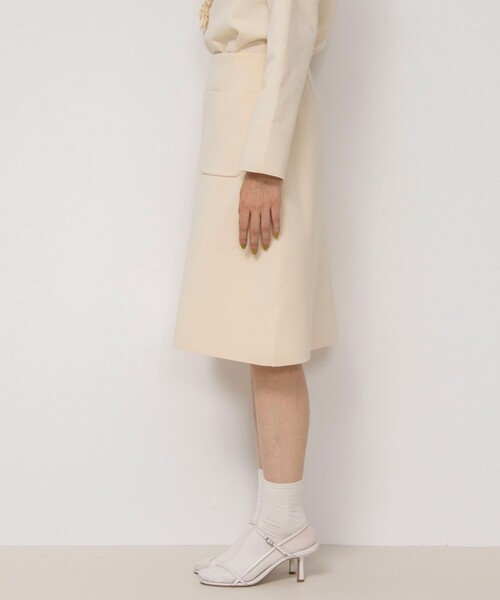 NOLLEY’S(ノーリーズ)の「《セットアップ対応》《手洗い可能》ニットミニスカート(スカート・レディース・アイボリー/ブラック・1/2)」の13枚目の写真