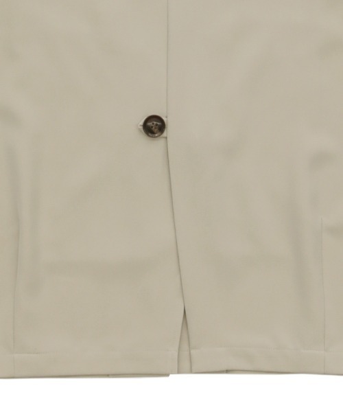 select MOCA（セレクトモカ）の「ノーカラーコクーンシルエットベスト（ベスト・レディース・ブラック/ベージュ・FREE）」の4枚目の写真