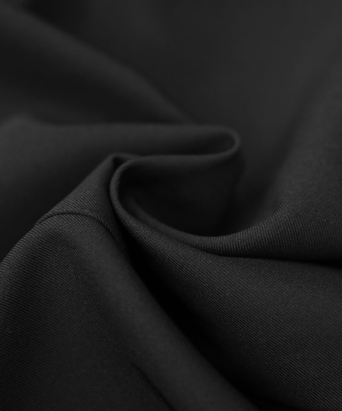 select MOCA（セレクトモカ）の「ノーカラーコクーンシルエットベスト（ベスト・レディース・ブラック/ベージュ・FREE）」の6枚目の写真