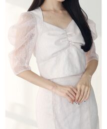 MERCURYDUO | 【小澤美里コラボ】レースビスチェブラウス【セットアップ着用可】(シャツ/ブラウス)