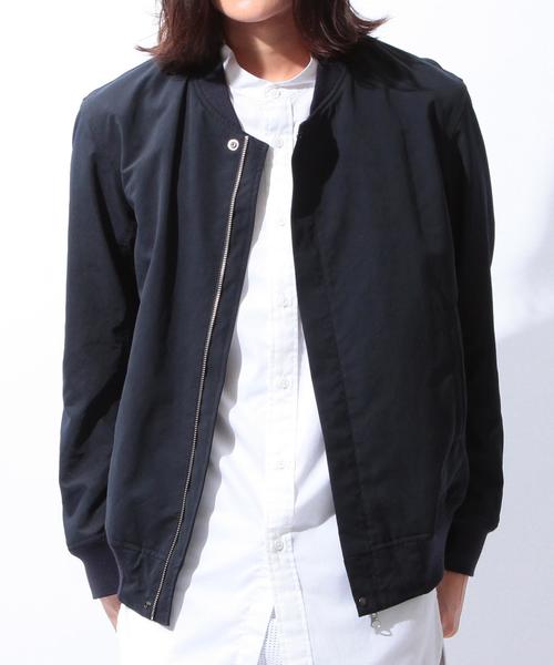 MONKEY TIME（モンキータイム）の「＜monkey time＞∴ PCH/WTHR RIB BLZN/ブルゾン◆（ブルゾン・メンズ・ブラック/ネイビー・X-LARGE/LARGE/MEDIUM/SMALL）」の13枚目の写真