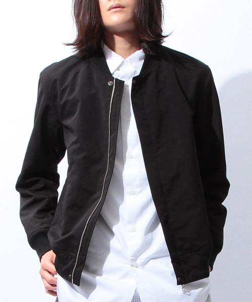 MONKEY TIME（モンキータイム）の「＜monkey time＞∴ PCH/WTHR RIB BLZN/ブルゾン◆（ブルゾン・メンズ・ブラック/ネイビー・X-LARGE/LARGE/MEDIUM/SMALL）」の17枚目の写真