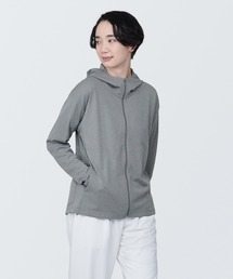 〔MUJI WALKER〕婦人　ＵＶカット乾きやすいジップパーカ