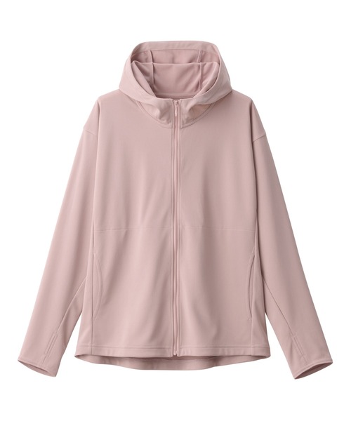 セール】〔MUJI WALKER〕婦人 UVカット乾きやすいジップパーカ