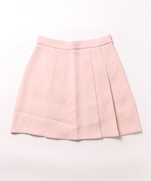 Mayree（メイリー）の「【Mayree】フロントプリーツミニスカート（スカート・レディース・ブルー/ピンク/ホワイト/ブラック・SMALL/MEDIUM/LARGE）」の11枚目の写真