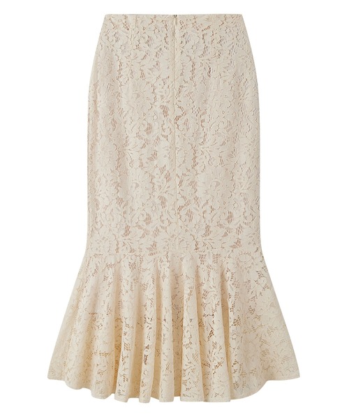 SAISON DE PAPILLON(セゾンドパピヨン)の「マーメイドス総レース生地スカート(スカート・レディース・ピンク/ブルー/アイボリー/ブラック・S/M/L)」の6枚目の写真