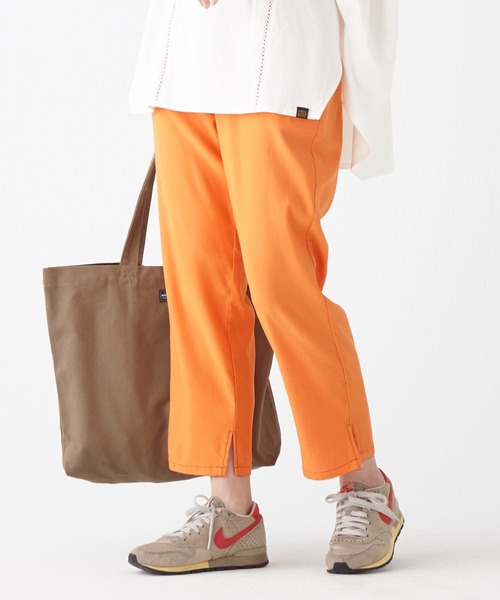 KRIFF MAYER Lady's Collection(クリフメイヤーレディースコレクション)の「むちゃのびカラーパンツ(その他パンツ・レディース・ネイビー/マスタード/オレンジ/カーキ/ブラック/ライトグリーン・LARGE/MEDIUM)」の6枚目の写真