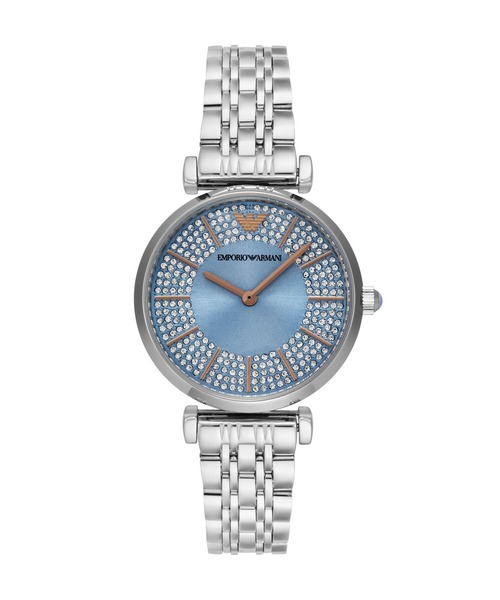 EMPORIO ARMANI(エンポリオアルマーニ)の「エンポリオ・アルマーニ 腕時計 レディース アナログ ステンレス AR11594(アナログ腕時計・レディース・シルバー・FREE)」の1枚目の写真