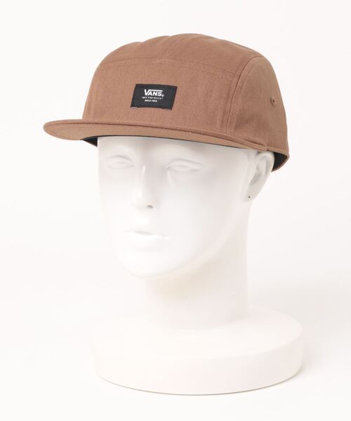 VANS(バンズ)の「VANS ヴァンズ EASY PATCH CAMPER キャップ VN000GK8CR6 COFFEE LIQUEUR(キャップ・メンズ・ブラウン・FREE)」の1枚目の写真