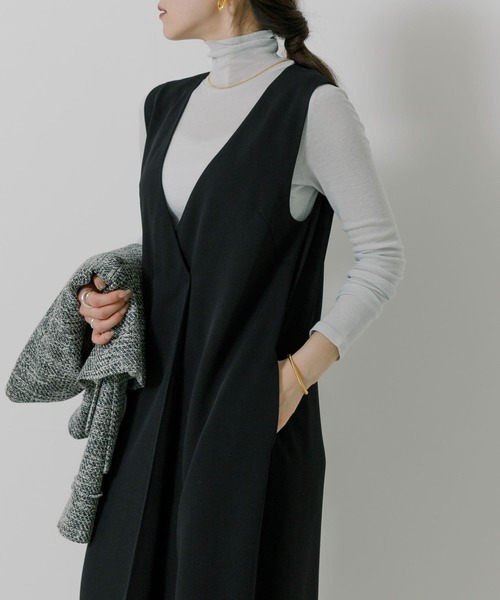 URBAN RESEARCH(アーバンリサーチ)の「ラメタートルネックカットソー(Tシャツ/カットソー・レディース・シルバー/ゴールド・FREE)」の1枚目の写真