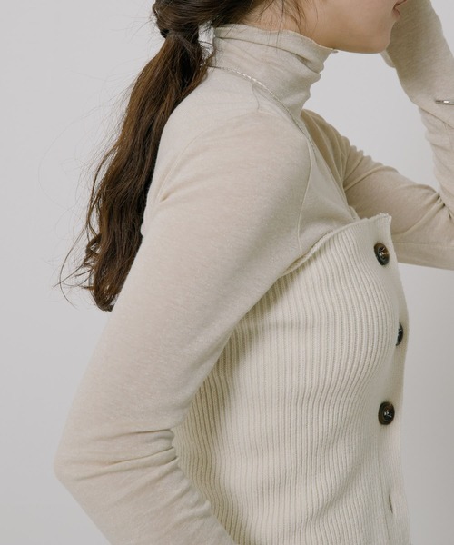 URBAN RESEARCH(アーバンリサーチ)の「ラメタートルネックカットソー(Tシャツ/カットソー・レディース・シルバー/ゴールド・FREE)」の19枚目の写真