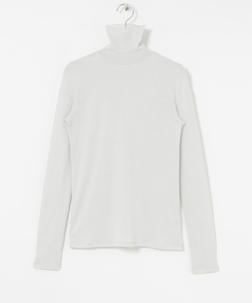 URBAN RESEARCH(アーバンリサーチ)の「ラメタートルネックカットソー(Tシャツ/カットソー・レディース・シルバー/ゴールド・FREE)」の17枚目の写真