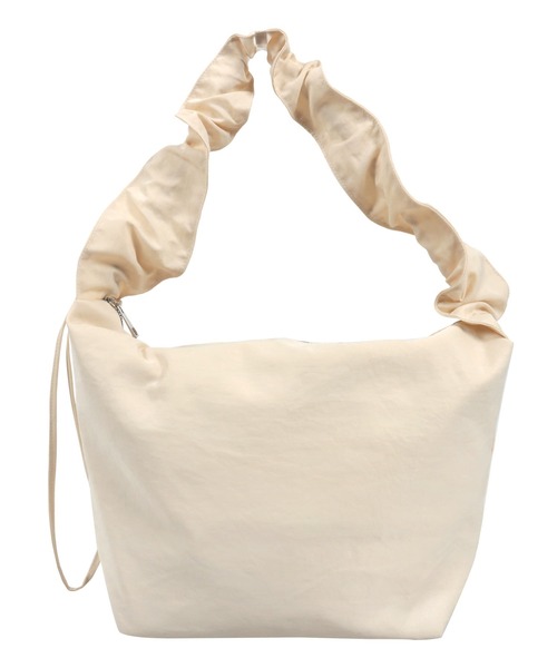 KOBE LETTUCE（コウベレタス）の「ショルダーフリルバッグ（ハンドバッグ・レディース・ブラック/アイボリー/ブルー/ベージュ・F）」の12枚目の写真