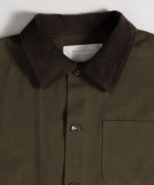 MUHET(ミュエータ)の「ハンティングジャケット(その他アウター・レディース・アイボリー/カーキ/ネイビー・X-LARGE/MEDIUM)」の4枚目の写真