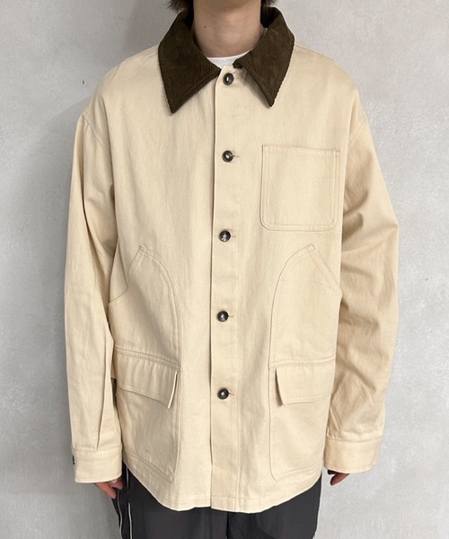 MUHET(ミュエータ)の「ハンティングジャケット(その他アウター・レディース・アイボリー/カーキ/ネイビー・X-LARGE/MEDIUM)」の11枚目の写真