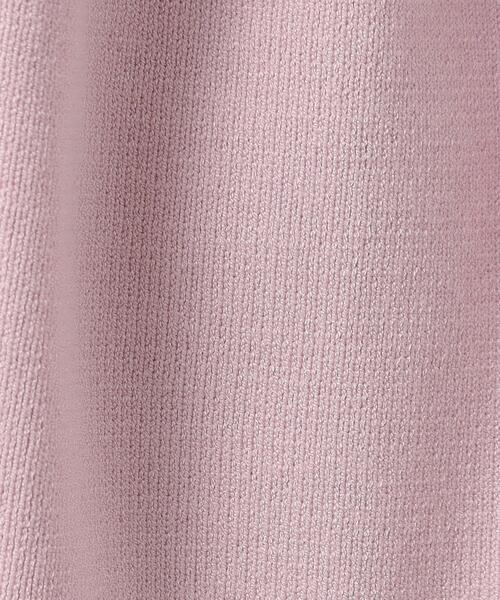 index（インデックス）の「◆フレアペプラムニット【洗濯機洗い可】（ニット/セーター・レディース・オフホワイト/ピンク/ネイビー・36/38/40）」の11枚目の写真