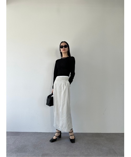 DRWCYS（ドロシーズ）の「ダブルウエストタイトスカート（スカート・レディース・ベージュ系その他/ブラック・FREE）」の19枚目の写真