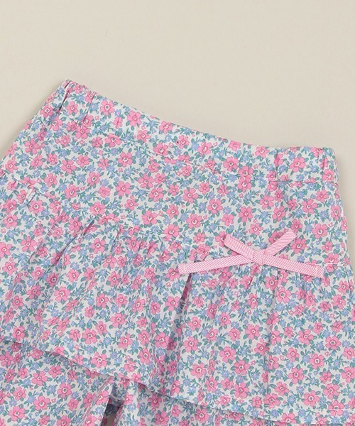 Love&Peace&Money(ラブアンドピースアンドマネー)の「小花柄フリルパンツ(その他パンツ・キッズ・ピンク/ブルー・90cm/100cm/110cm/120cm/130cm/80cm)」の5枚目の写真