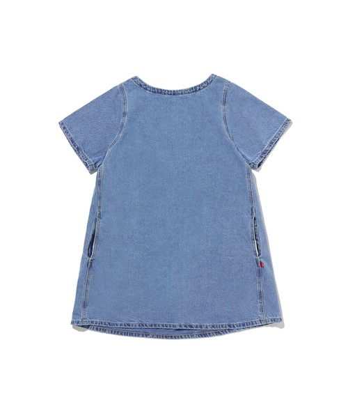Levi's(リーバイス)の「Levi's/リーバイス WELLTHREAD(R) WILDFLOWER ワンピース インディゴ WILD BLOOMER(ワンピース・レディース・ダークインディゴブルー・M/S/XS)」の6枚目の写真
