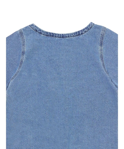Levi's(リーバイス)の「Levi's/リーバイス WELLTHREAD(R) WILDFLOWER ワンピース インディゴ WILD BLOOMER(ワンピース・レディース・ダークインディゴブルー・M/S/XS)」の8枚目の写真