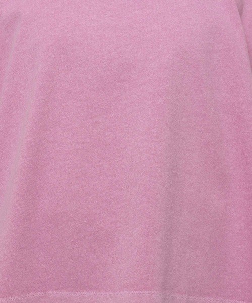 niko and...（ニコアンド）の「ツイストスリットロングTシャツ（Tシャツ/カットソー・レディース・チャコール/オフホワイト/ブラック/ピンク・MEDIUM/LARGE）」の5枚目の写真