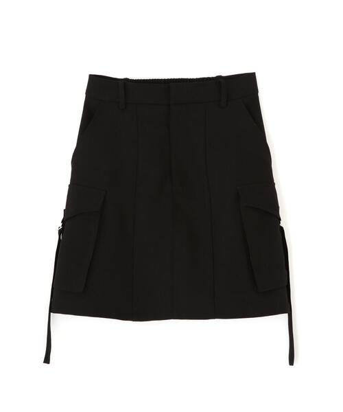 FREE'S MART（フリーズマート）の「◆【3サイズ展開XS-M】カーゴミニスカート【低身長サイズ有】（スカート・レディース・ブラック/ベージュ・SMALL/MEDIUM/X-SMALL）」の3枚目の写真