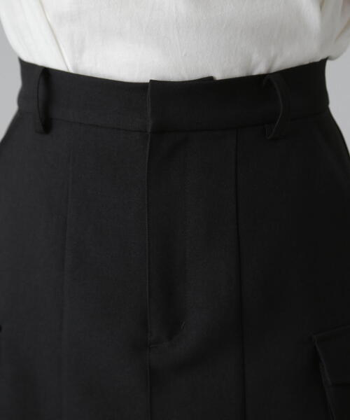 FREE'S MART（フリーズマート）の「◆【3サイズ展開XS-M】カーゴミニスカート【低身長サイズ有】（スカート・レディース・ブラック/ベージュ・SMALL/MEDIUM/X-SMALL）」の12枚目の写真