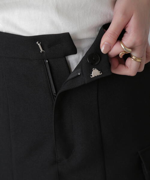 FREE'S MART（フリーズマート）の「◆【3サイズ展開XS-M】カーゴミニスカート【低身長サイズ有】（スカート・レディース・ブラック/ベージュ・SMALL/MEDIUM/X-SMALL）」の17枚目の写真