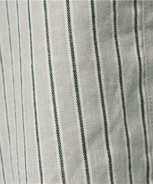 GLOBAL WORK(グローバルワーク)の「2WAYレギュラーシャツ長袖/566271(シャツ/ブラウス・レディース・カーキ/グレー/ホワイト/その他・LARGE/SMALL/MEDIUM)」の6枚目の写真