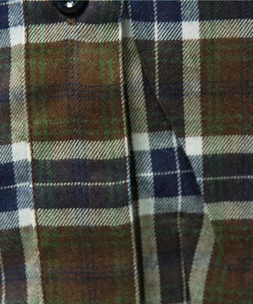 GLOBAL WORK(グローバルワーク)の「2WAYレギュラーシャツ長袖/566271(シャツ/ブラウス・レディース・カーキ/グレー/ホワイト/その他・LARGE/SMALL/MEDIUM)」の7枚目の写真